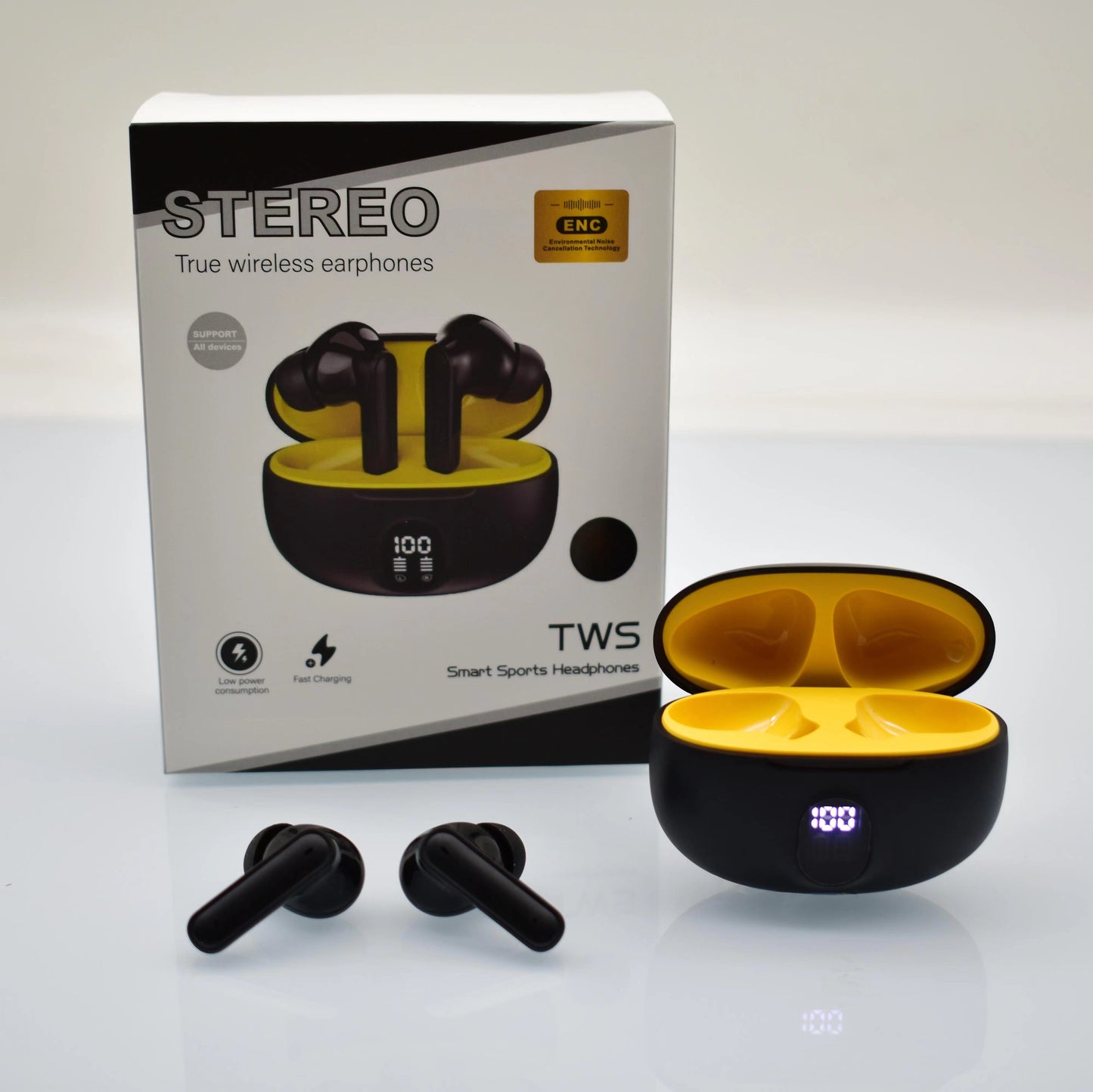 Stereo Wireless Earphones 895B – Bluetooth v5.4