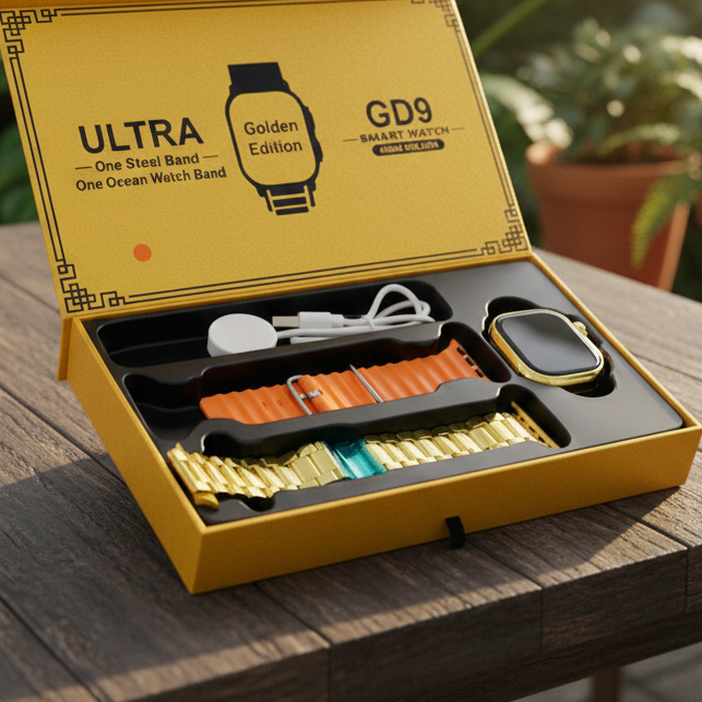 GD9 Ultra Golden Edition Smart Watch