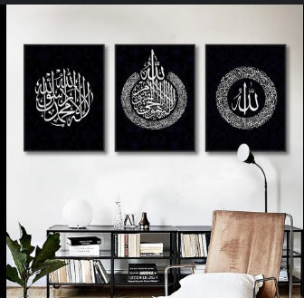 set of 3 Motivational sticky wooden frames